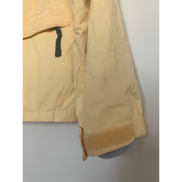 Burton Snowboards Biolite Fleece Lined Jacket Full Zip Yellow Small - Picture 2 of 8